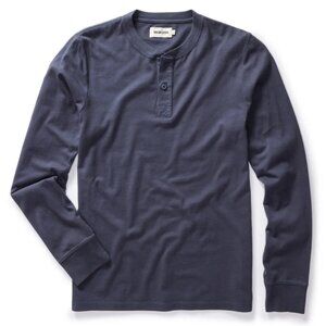 Taylor Stitch Henley, Navy, Small